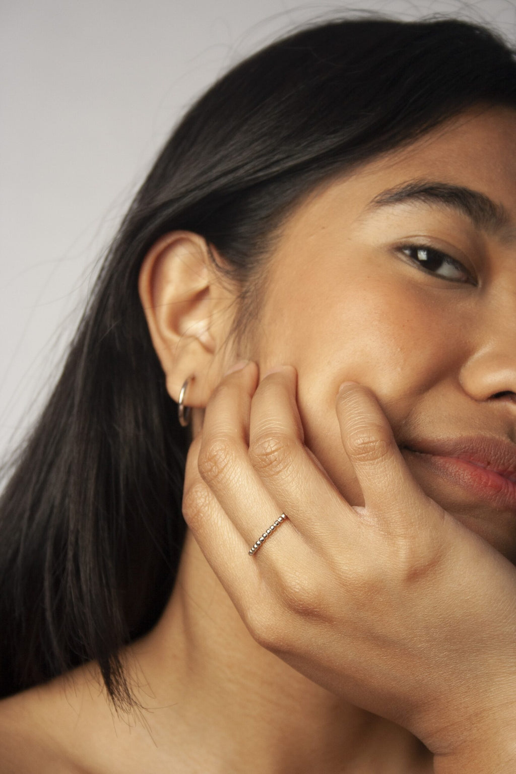 Ring Apricotaa silber
