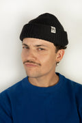 Fisherman Mütze schwarz
