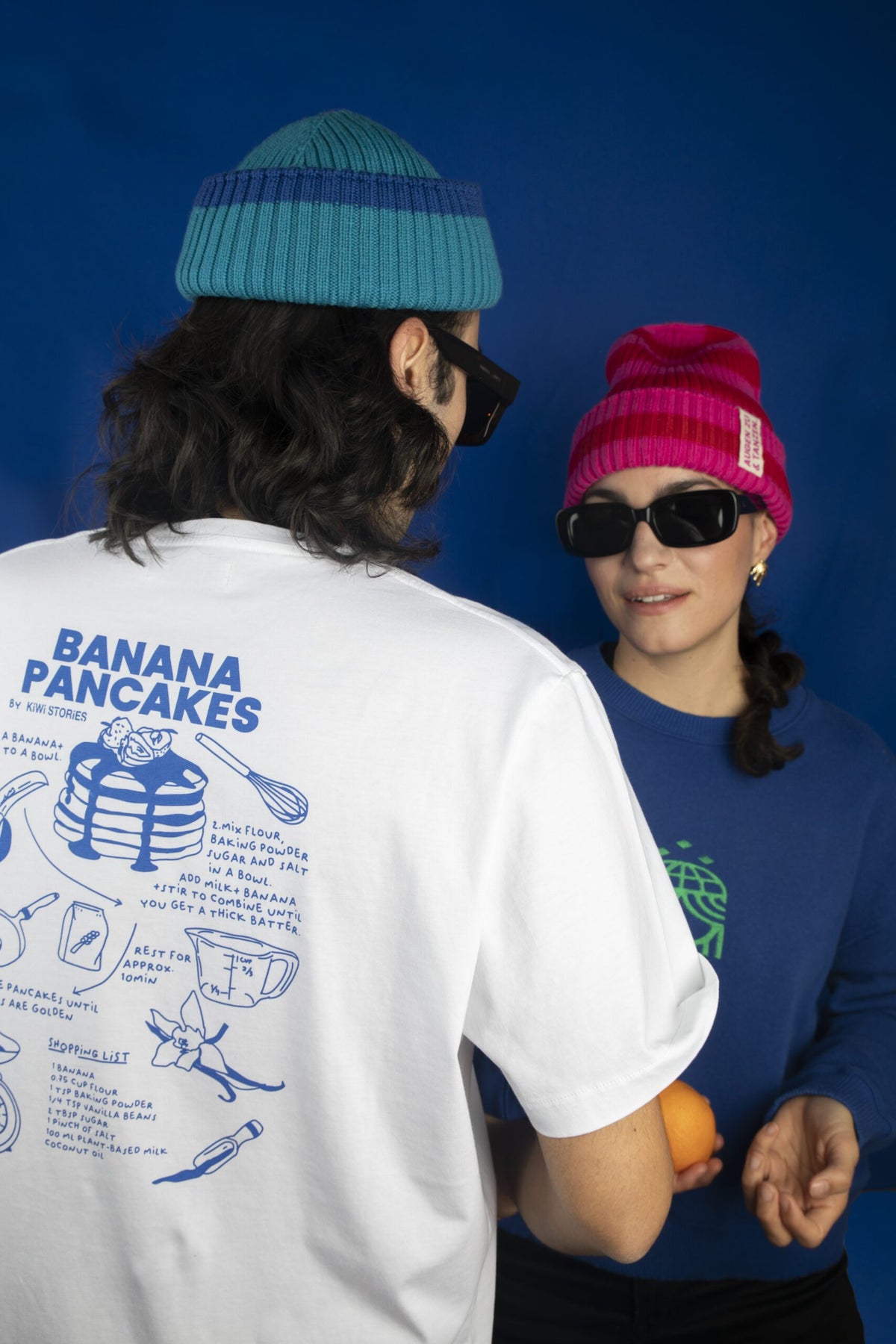 T Shirt Unisex Pancake- weiß