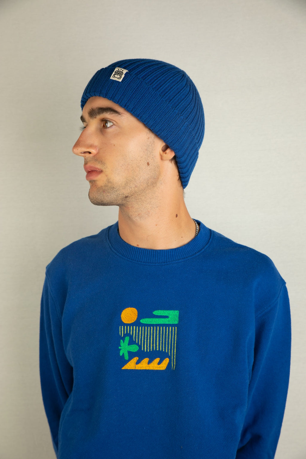 Slim Fit königsblau