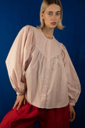 Blouse Pineapple Streifen rot