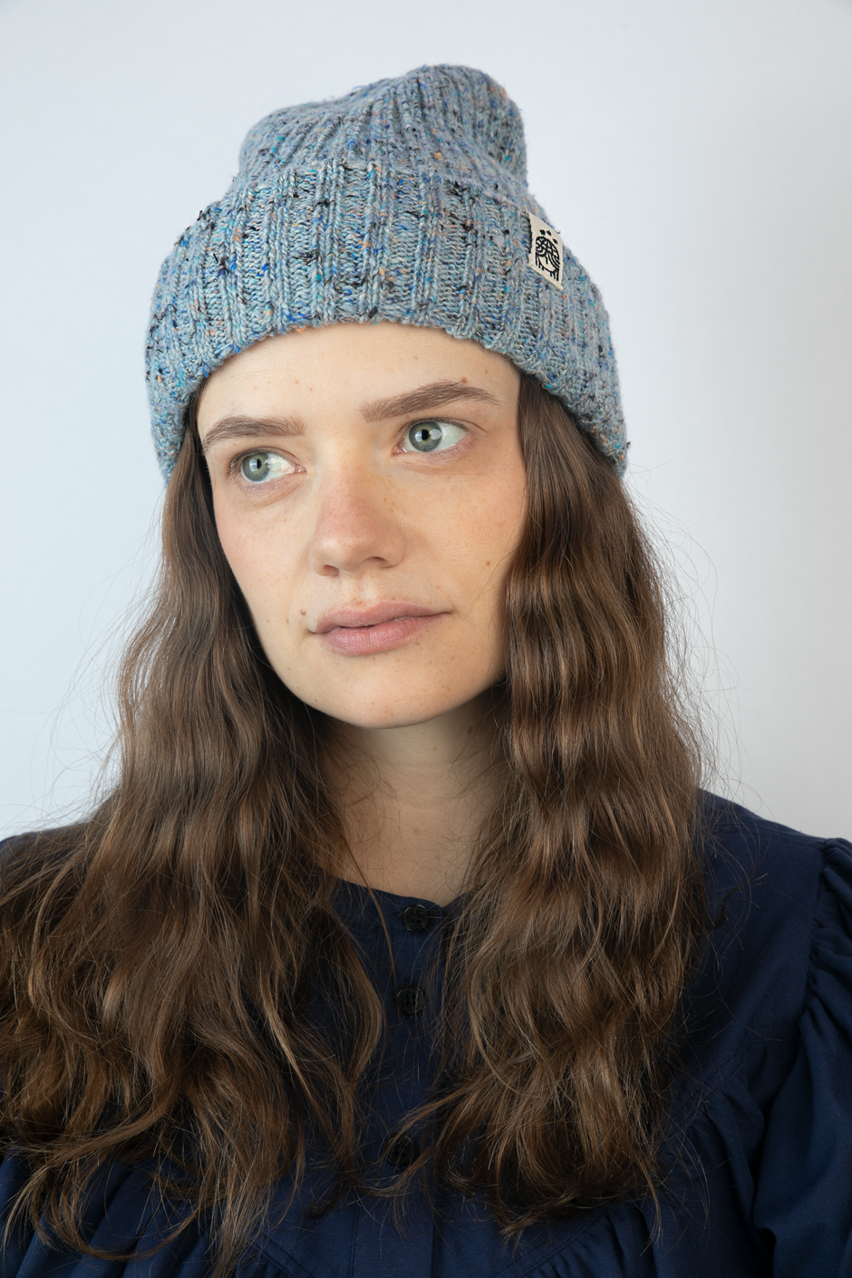 Strickmütze Hellblau CanCan Yarn
