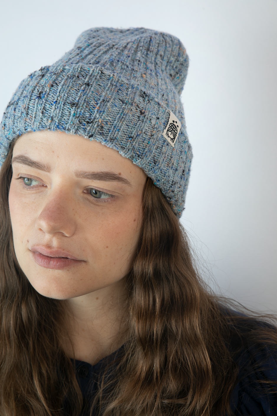 Strickmütze Hellblau CanCan Yarn