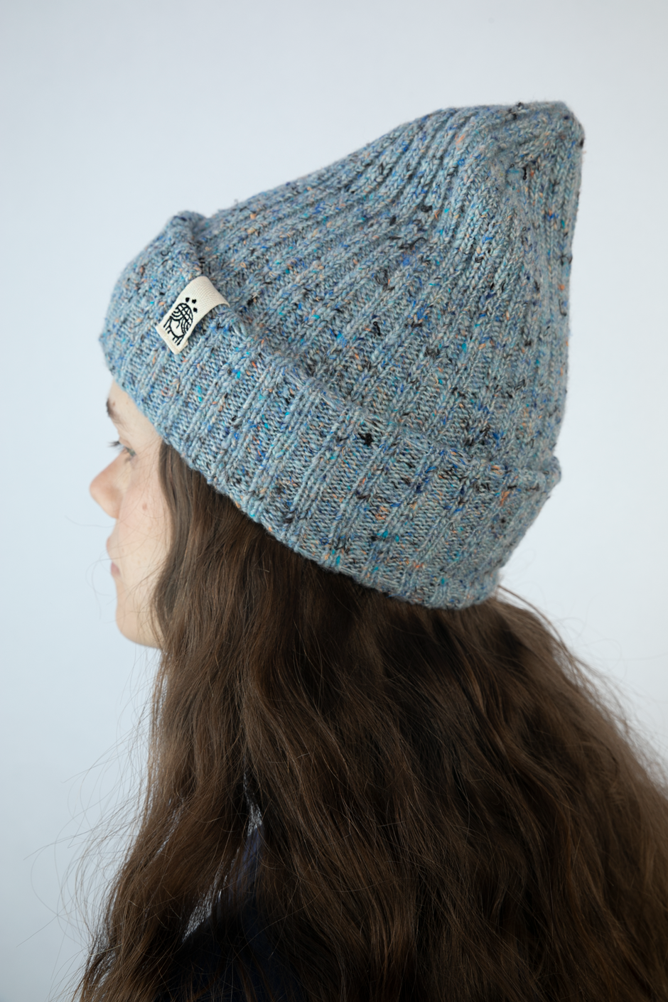 Strickmütze Hellblau CanCan Yarn