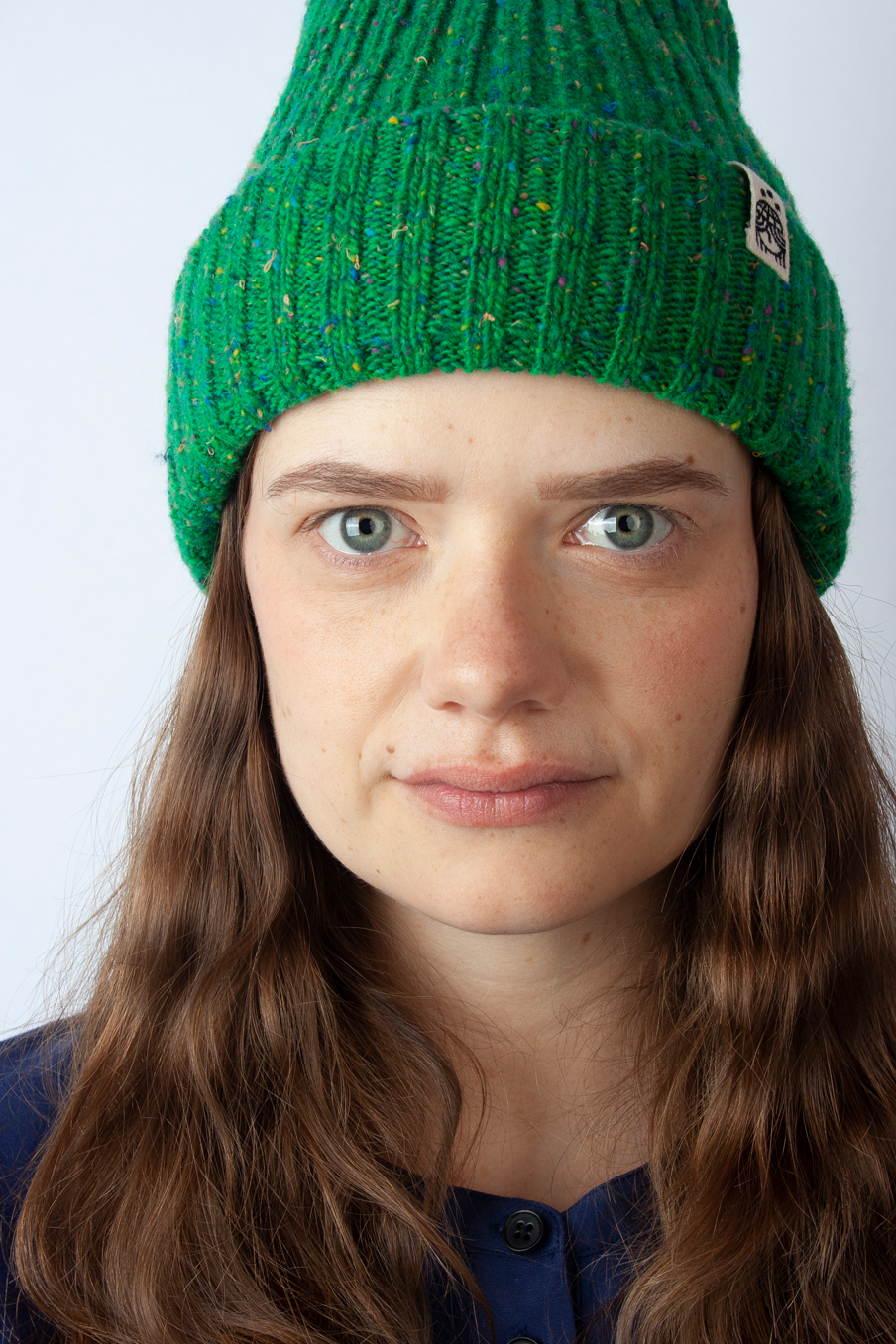 Strickmütze grün CanCan Yarn