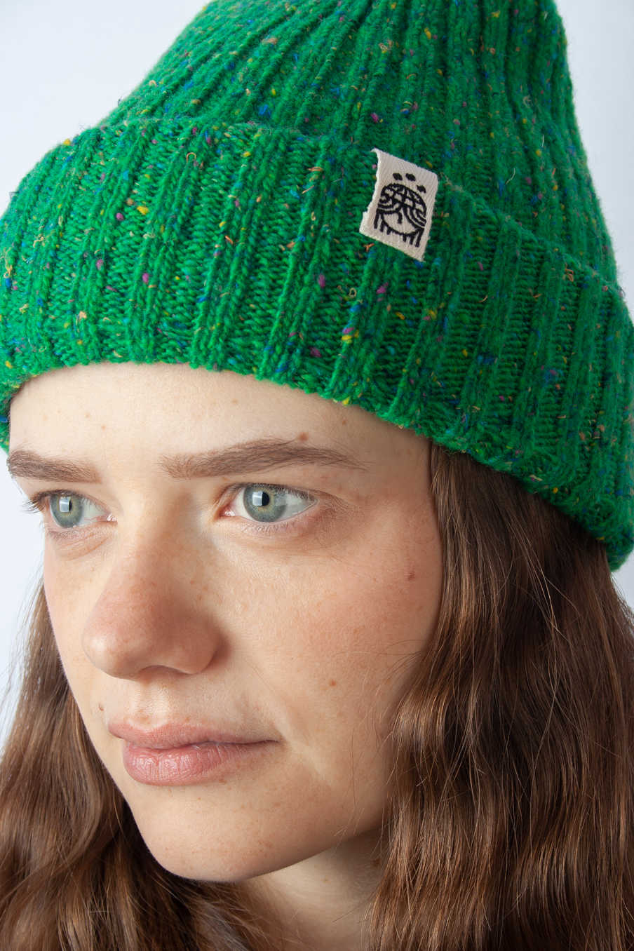 Strickmütze grün CanCan Yarn