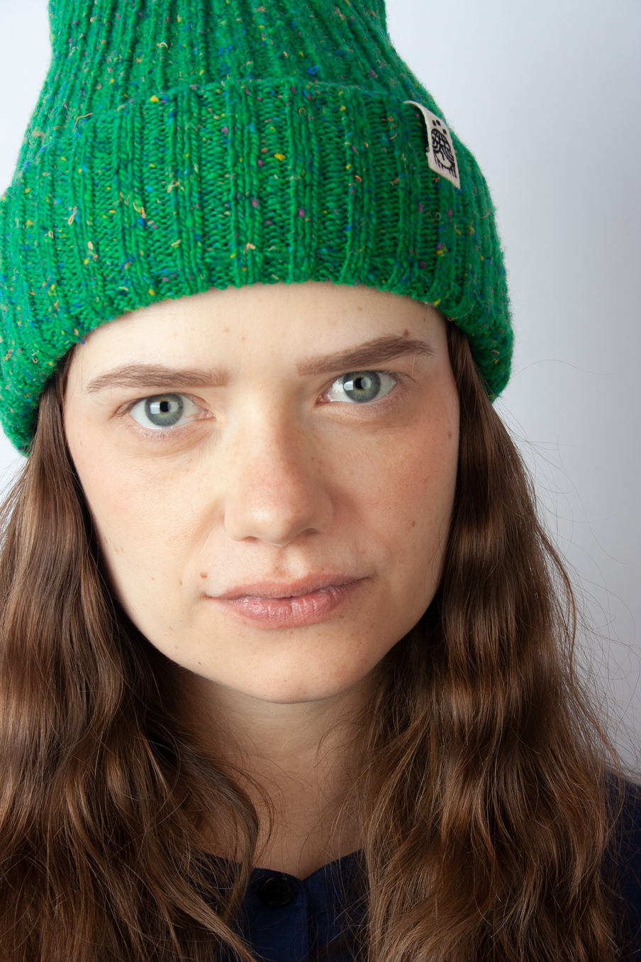 Strickmütze grün CanCan Yarn