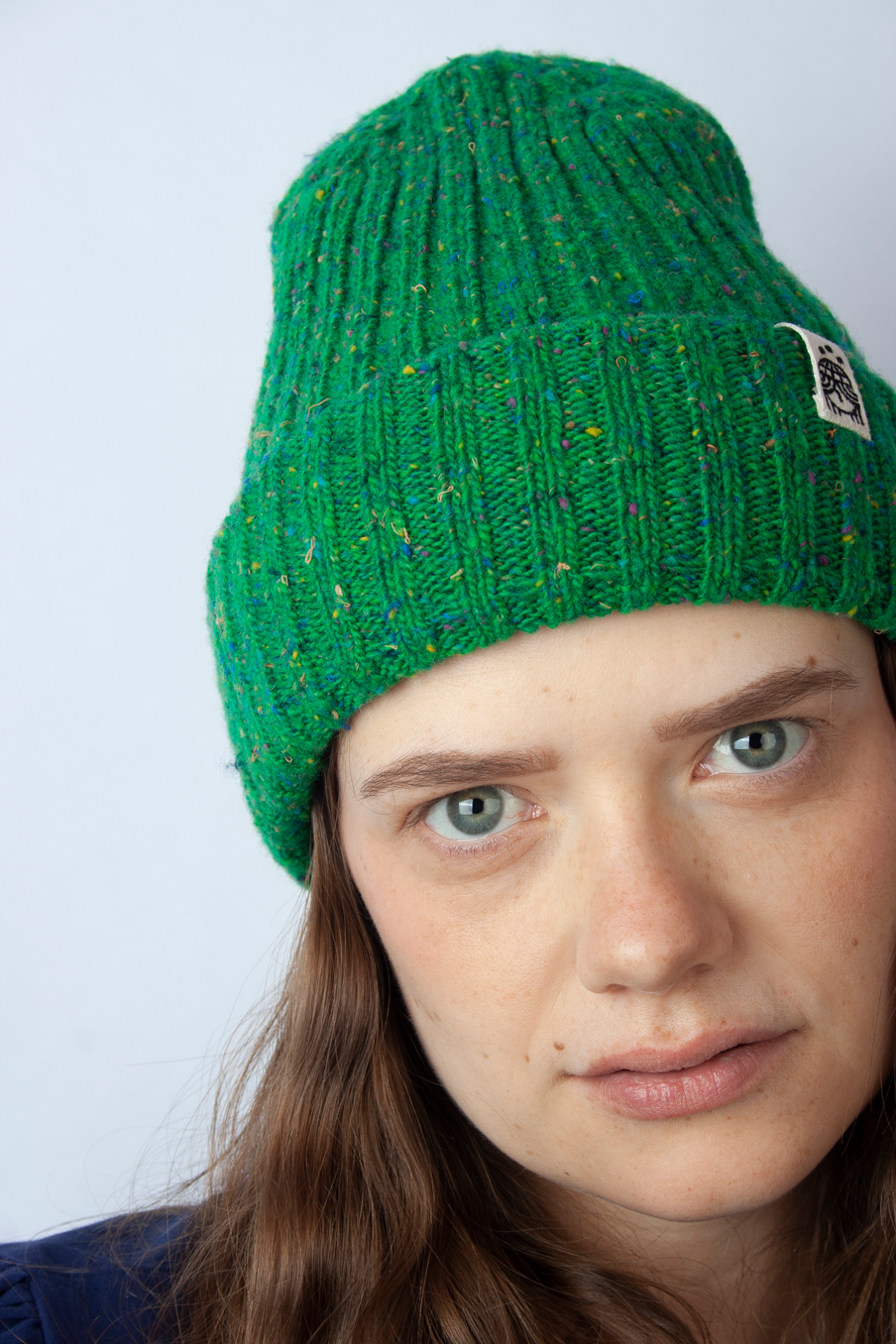 Strickmütze grün CanCan Yarn