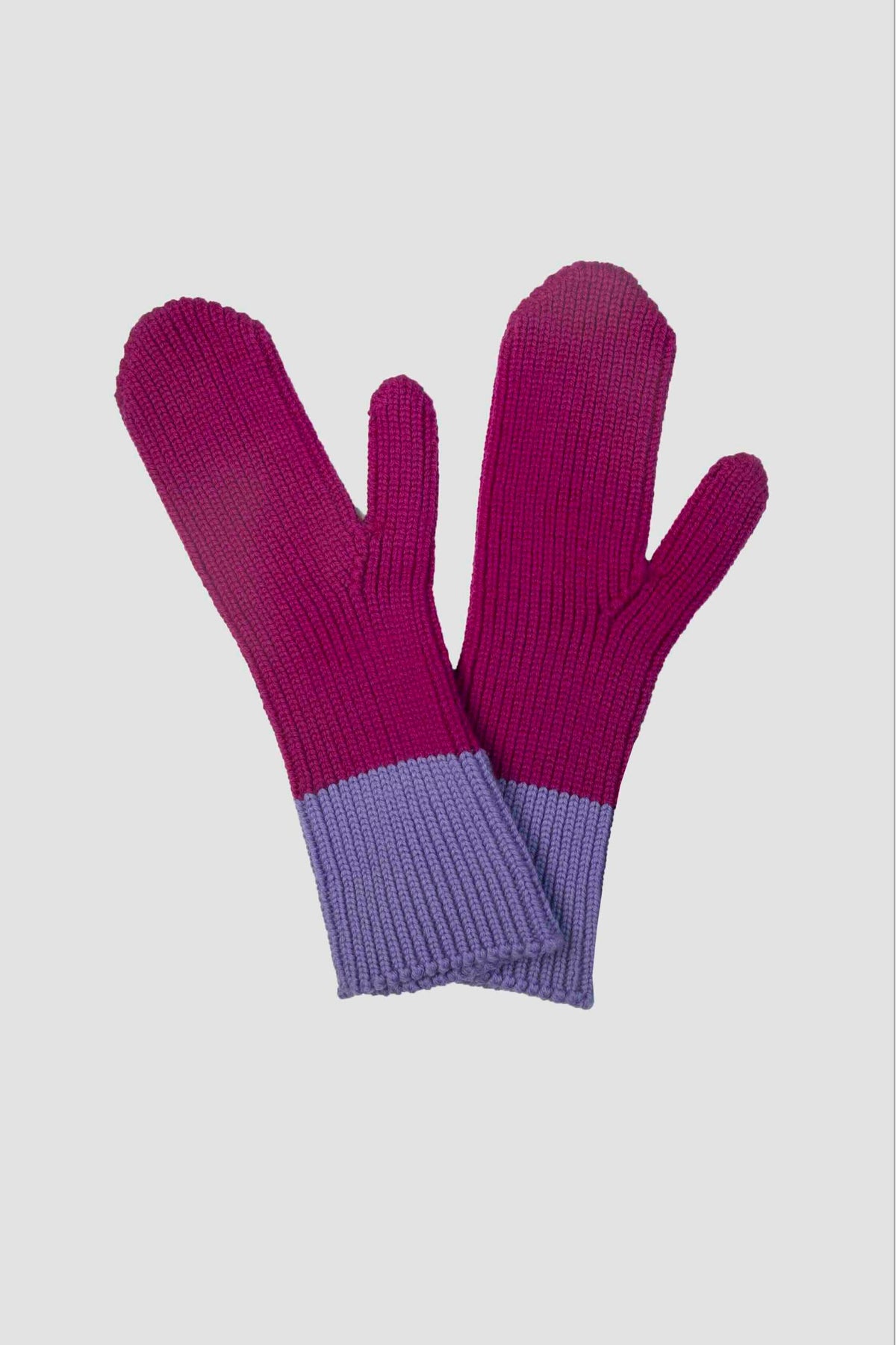 Handschuhe Flieder Pink