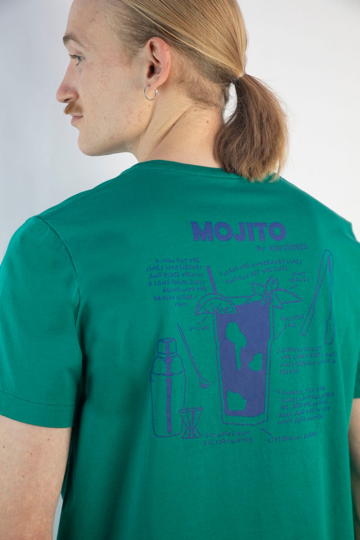 T Shirt Unisex Mojito- waldgrün