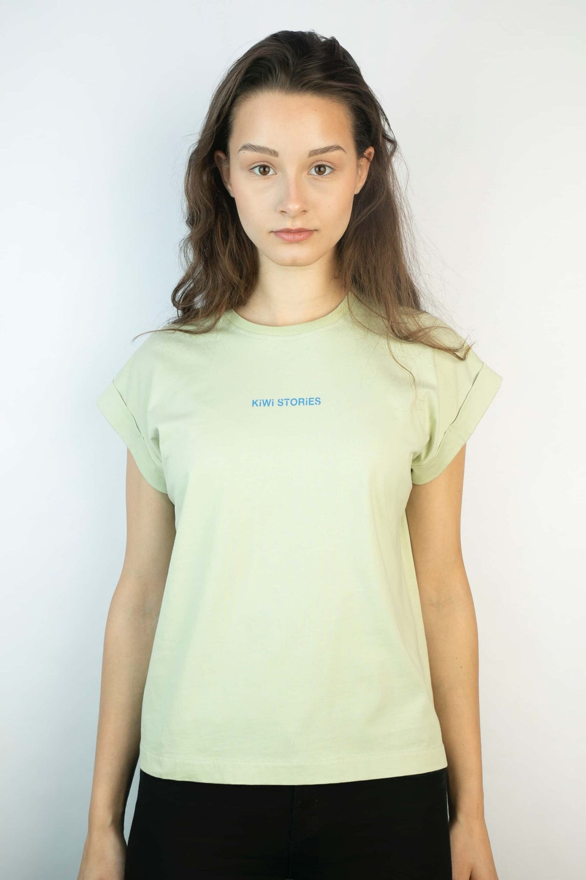 Kurzarm Shirt Chocolate Cookie- grün