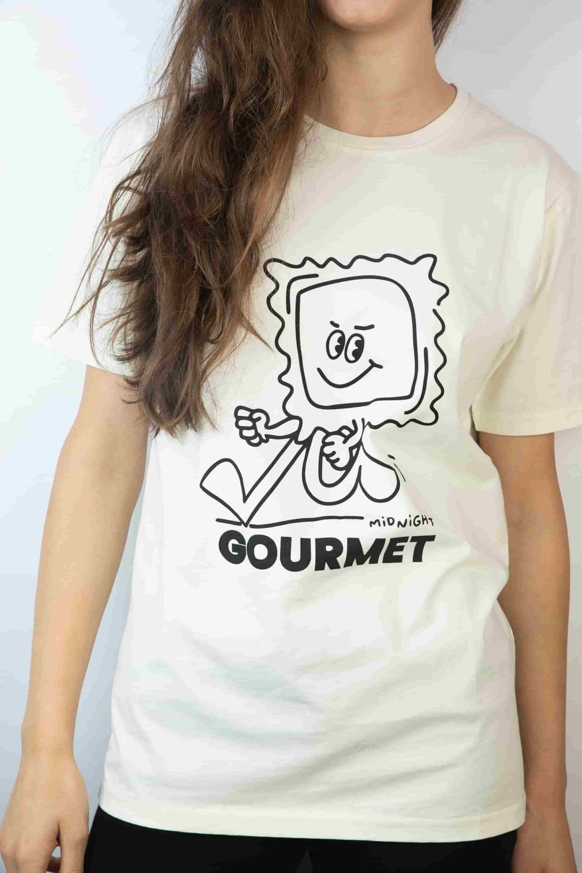 Unisex T Shirt Ravioli- Off White