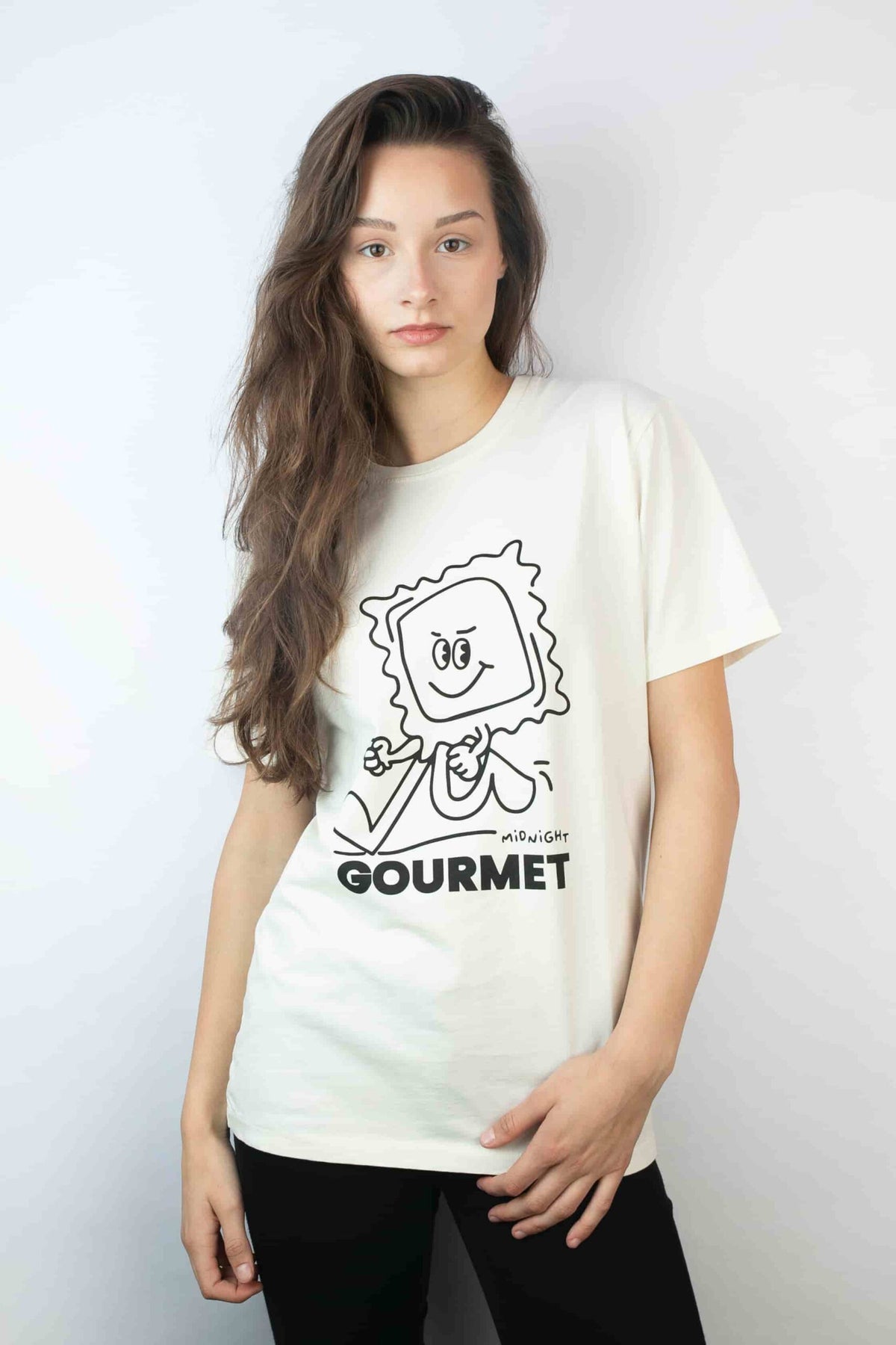 Unisex T Shirt Ravioli- Off White