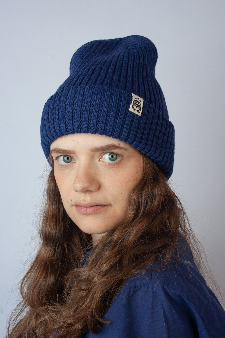 Strickmütze Navy