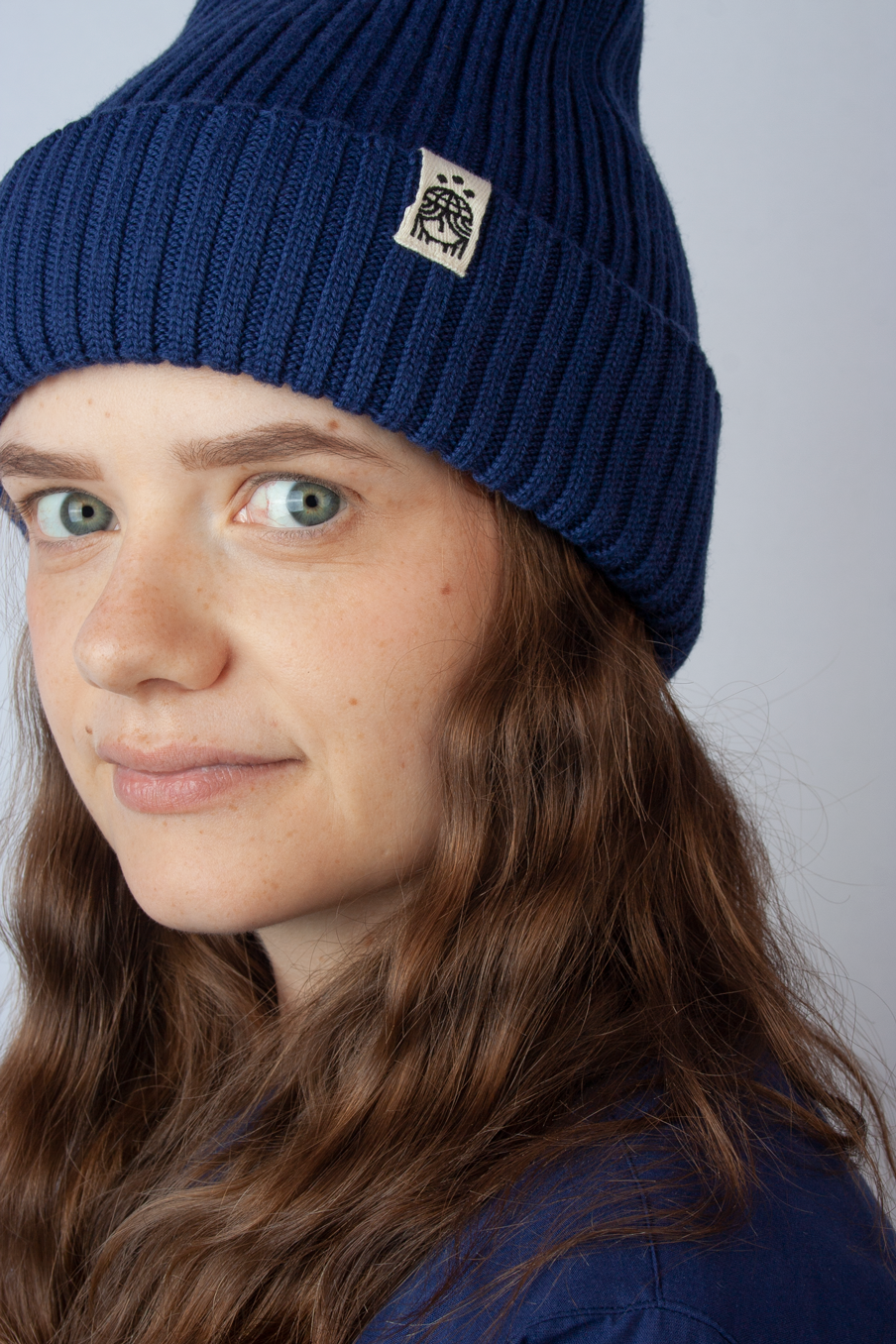 Strickmütze Navy