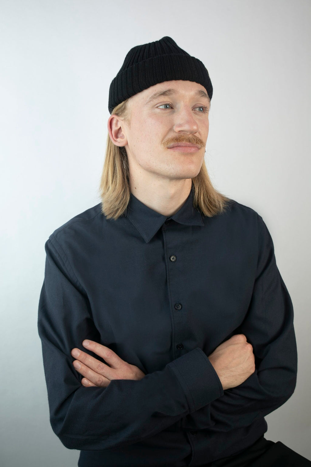 Herren Hemd Penaoot dunkelblau