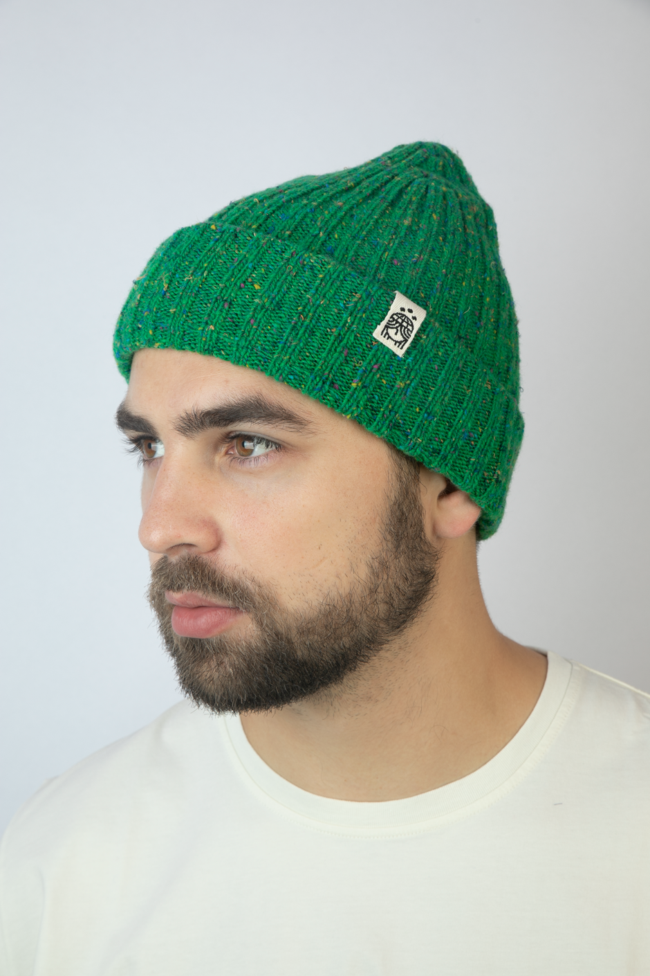 Strickmütze grün CanCan Yarn