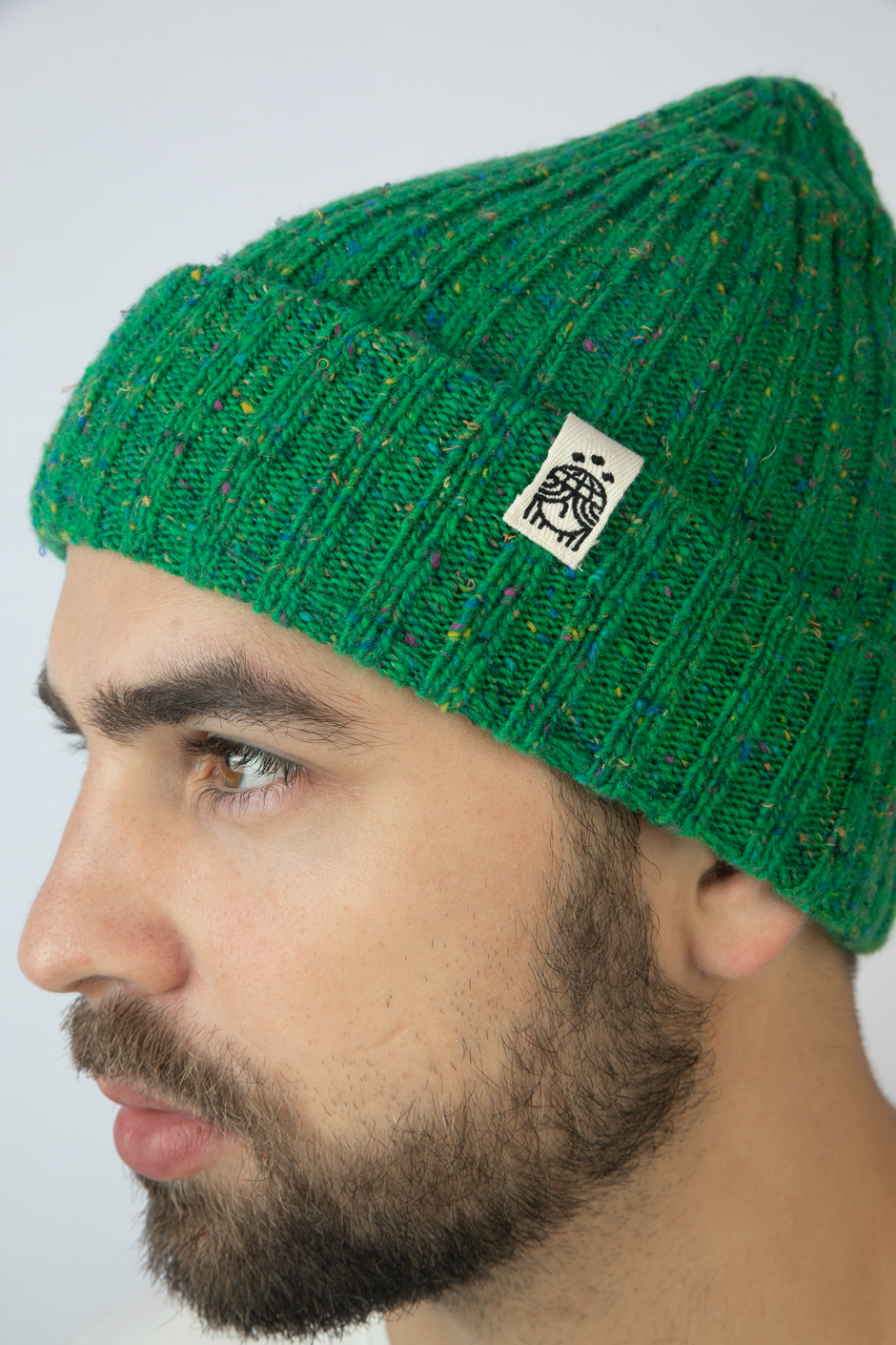 Strickmütze grün CanCan Yarn
