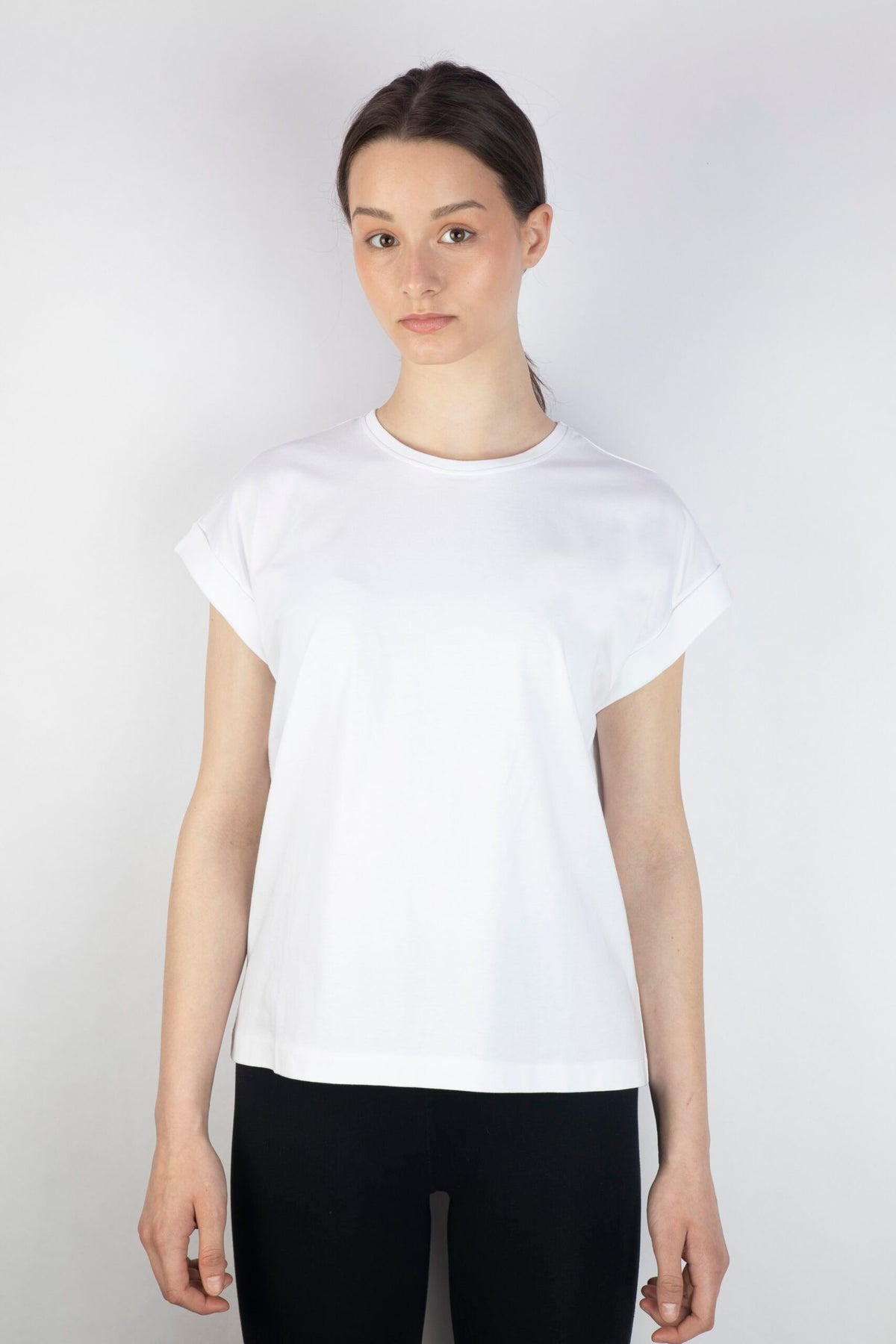 Kurzarm Shirt Mate- Weiss
