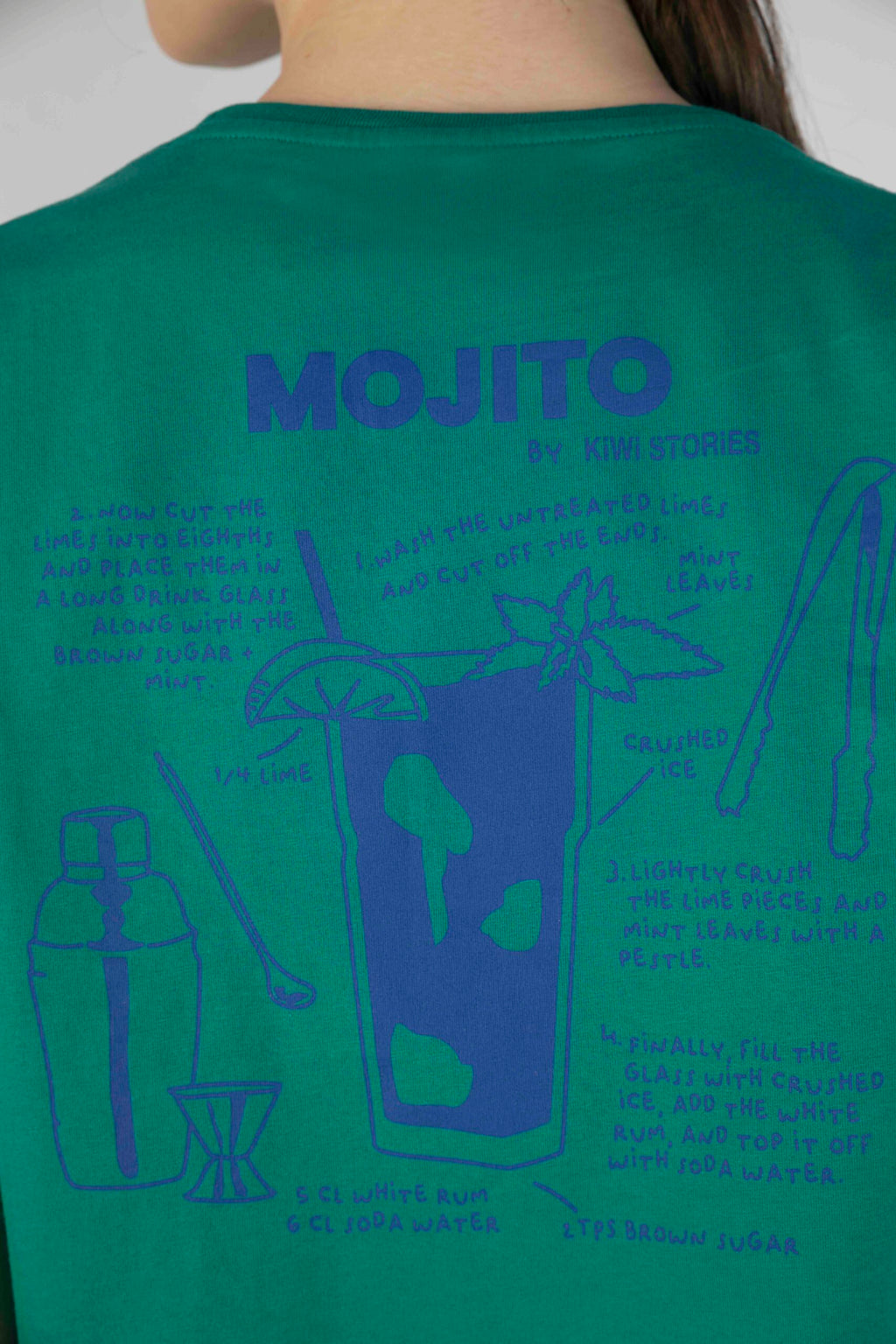 T Shirt Unisex Mojito- waldgrün