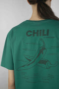 T Shirt Unisex Chili- waldgrün