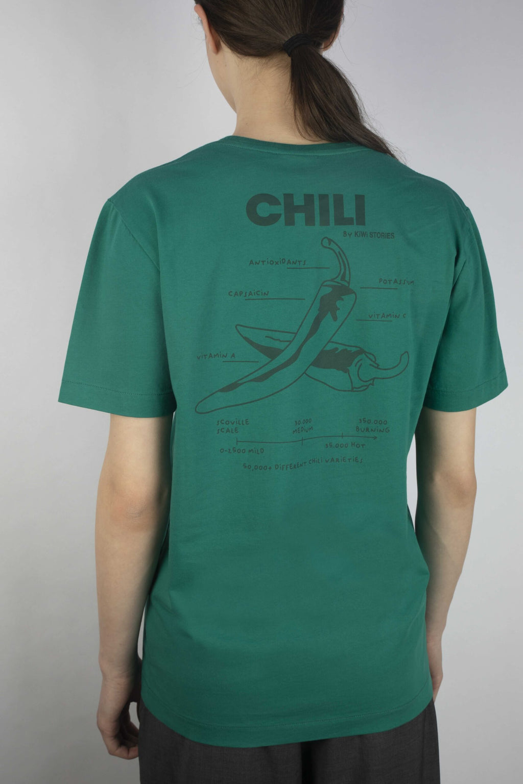 T Shirt Unisex Chili- waldgrün