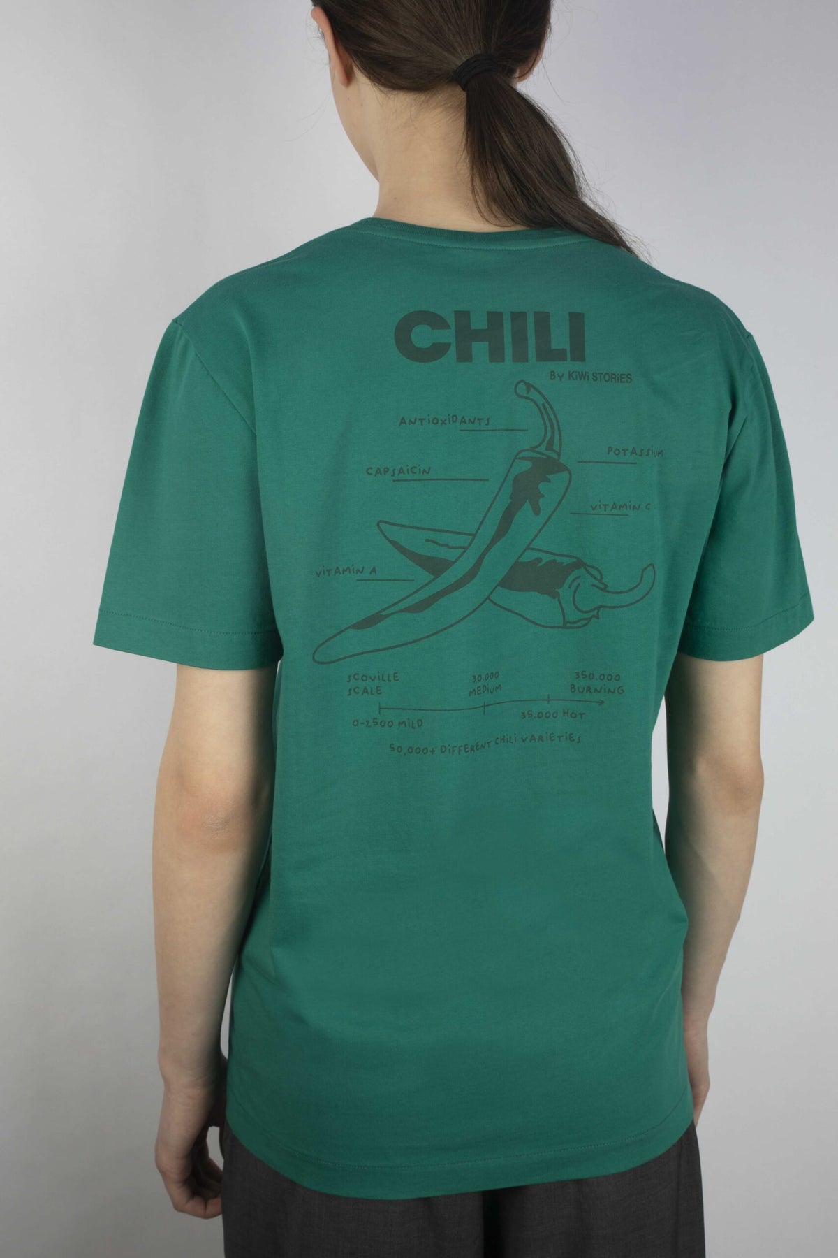 T Shirt Unisex Chili- waldgrün