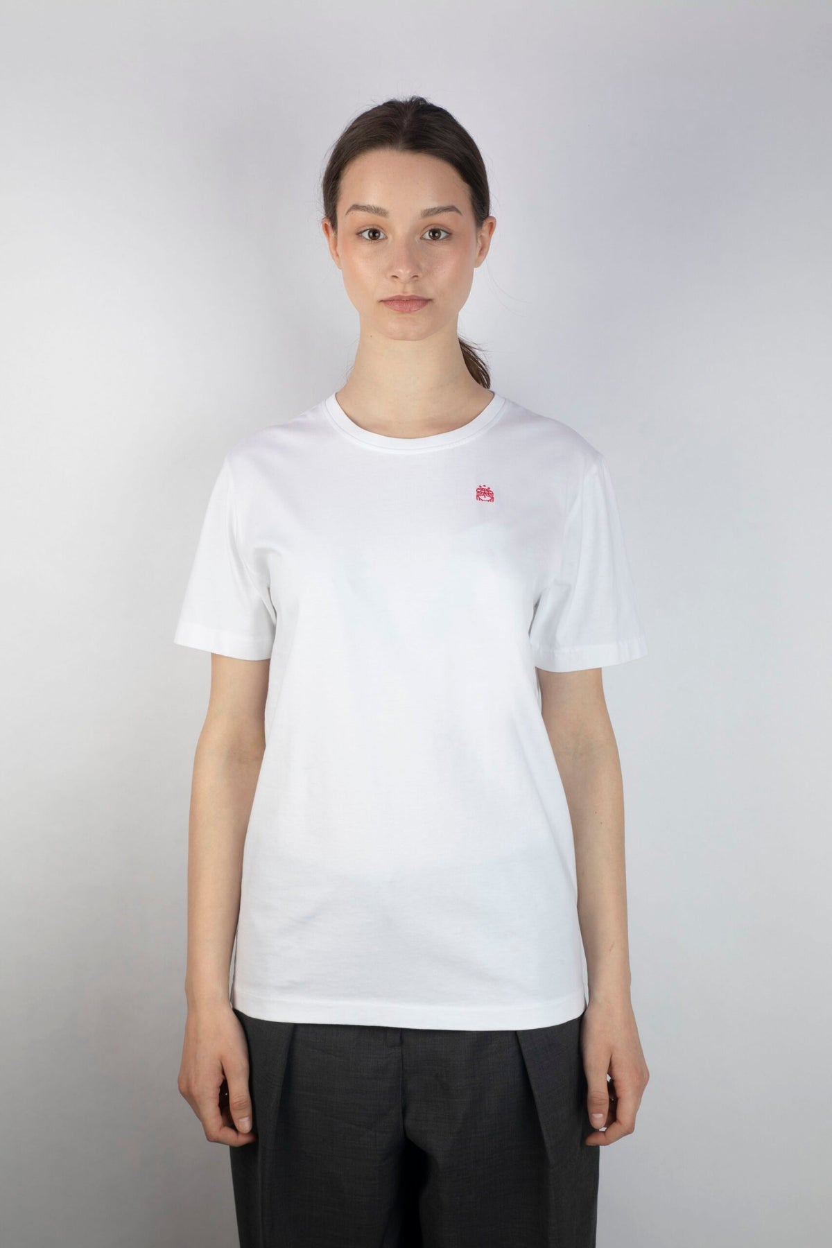T Shirt Unisex Kaffee- weiß