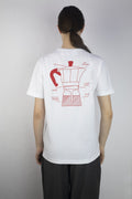 T Shirt Unisex Kaffee- weiß