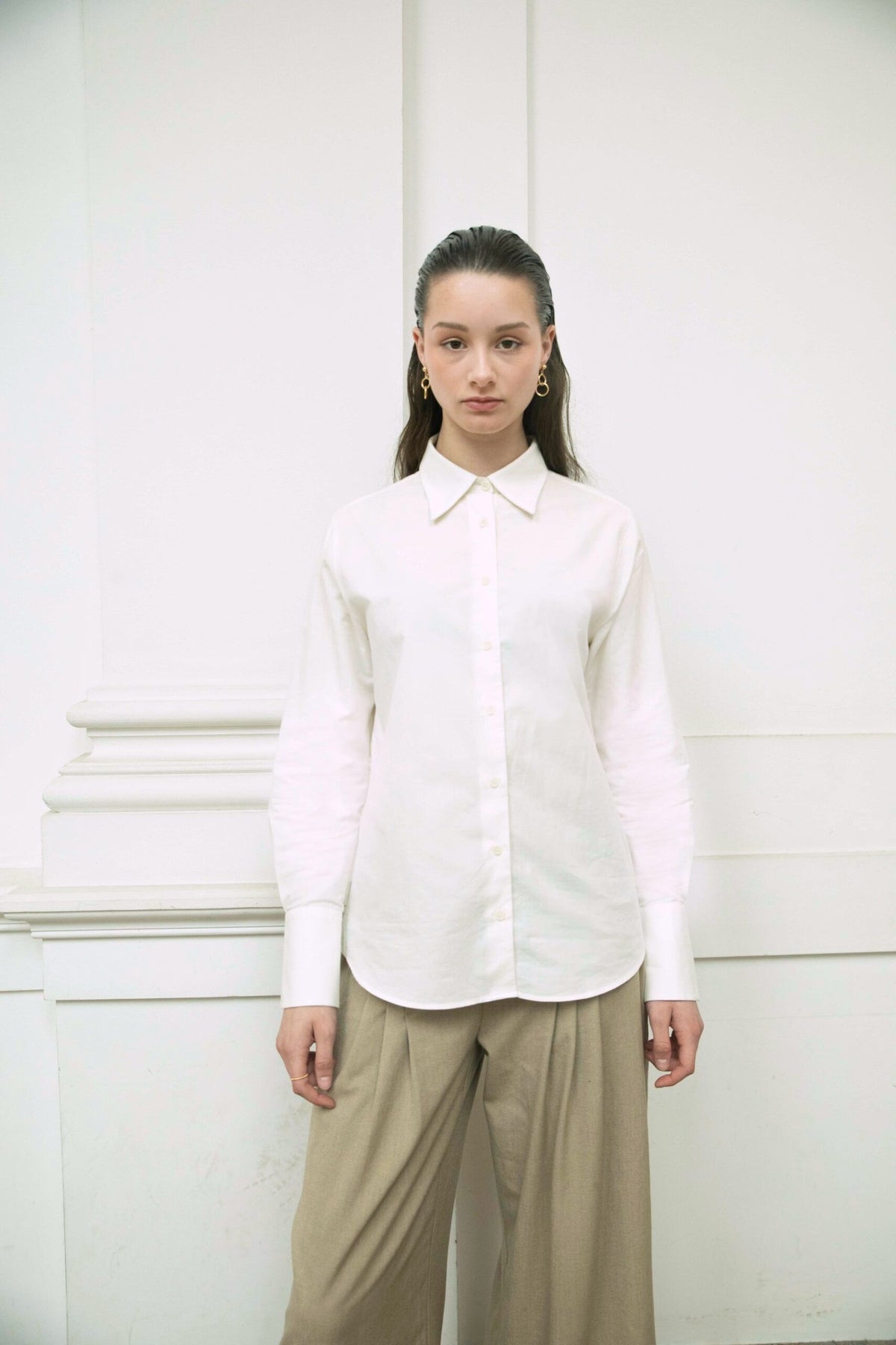 Bluse Damen Papayaa- weiß
