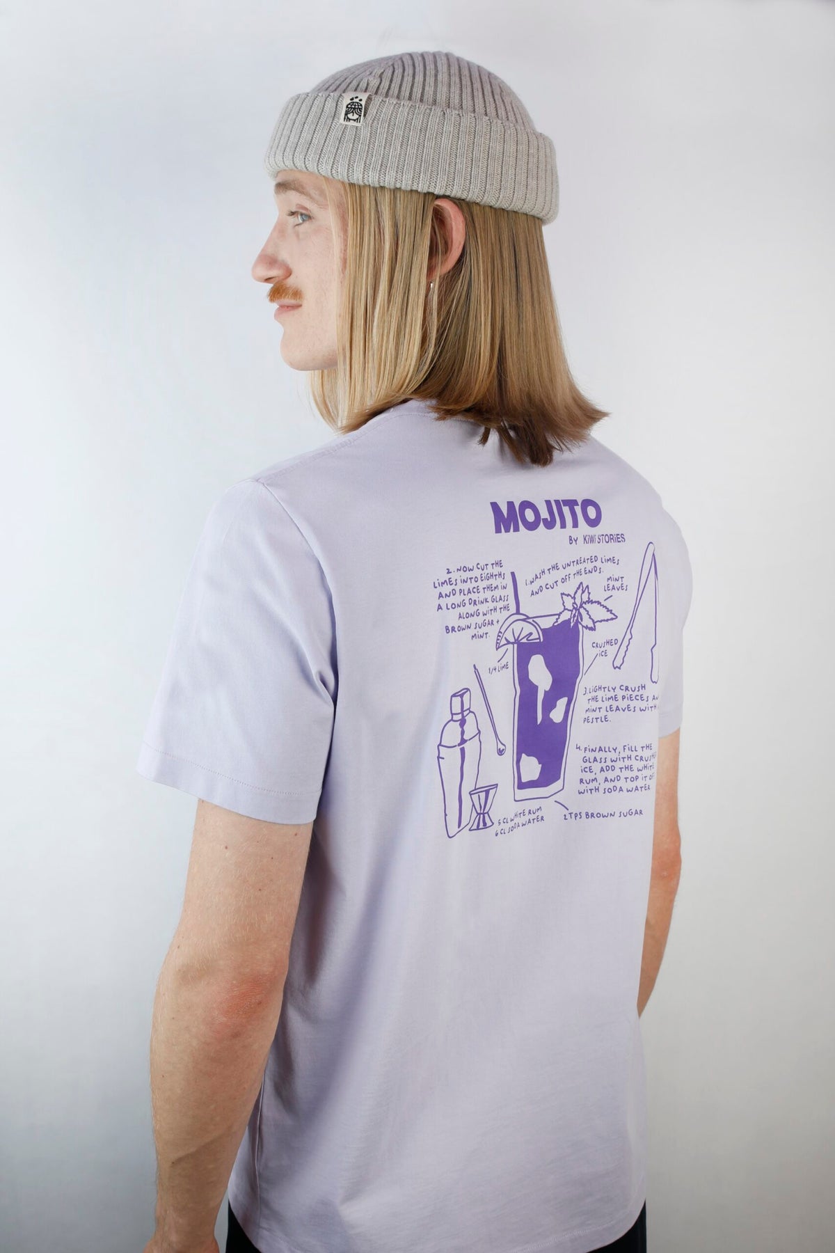 T Shirt Unisex Mojito- flieder