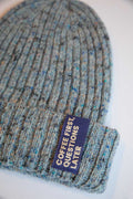 Strickmütze Hellblau CanCan Yarn Coffee